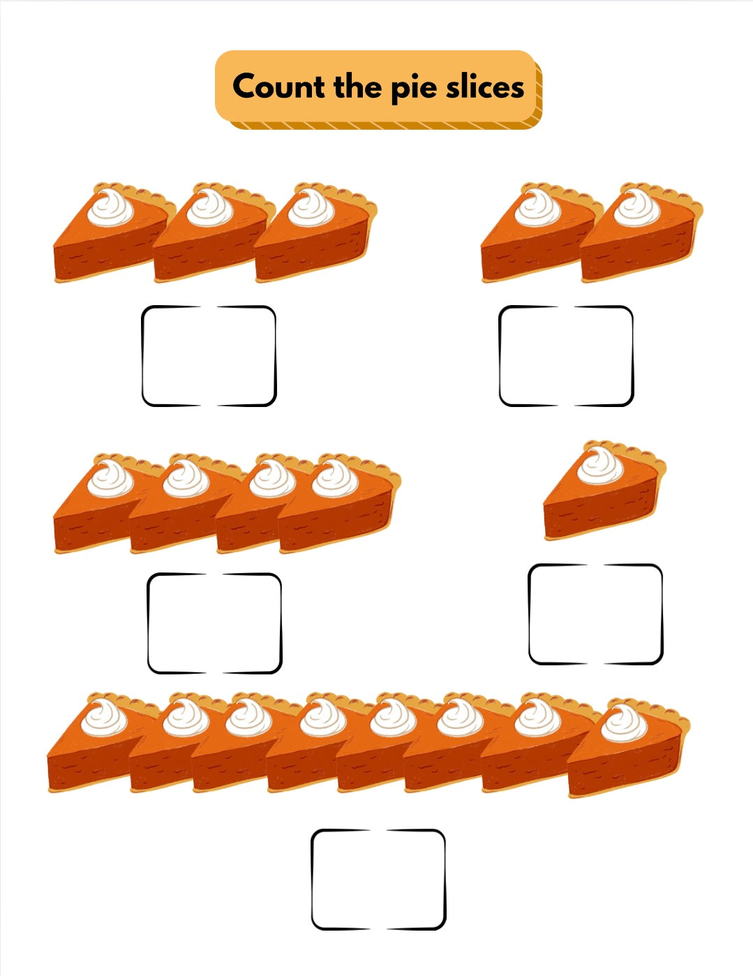 Thanksgiving Worksheets