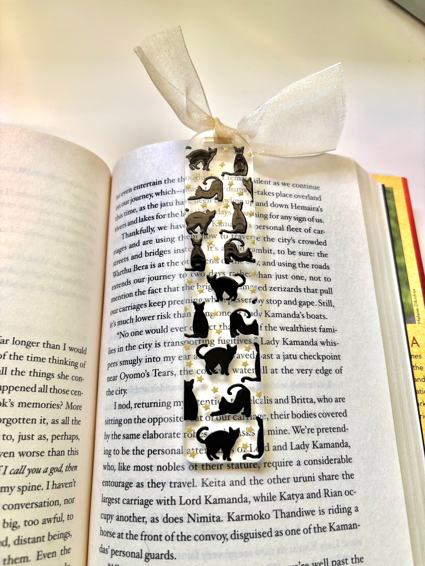 Cats and Stars Bookmark
